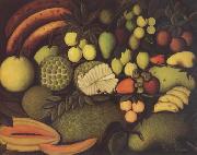 Still Life with Exotic Fruits Henri Rousseau